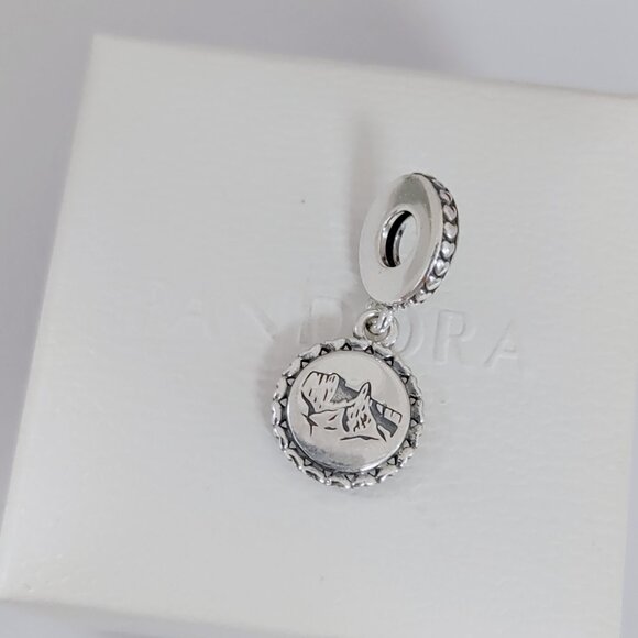 Pandora Saudi Exclusive Dangle Charm S925 Silver Bracelet Pendant with box - Picture 7 of 7